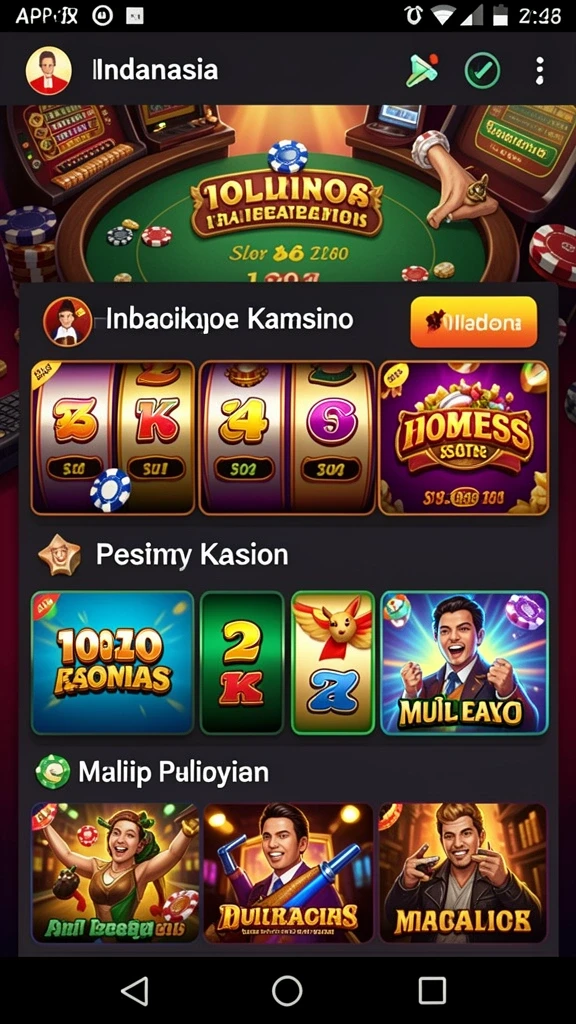 mahjong222 - Tampilan antarmuka yang menarik dan mudah digunakan.