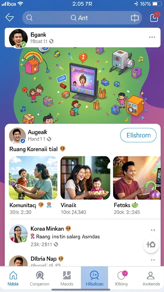 quarkplay - Tampilan menarik dari antarmuka pengguna QUARKPLAY.