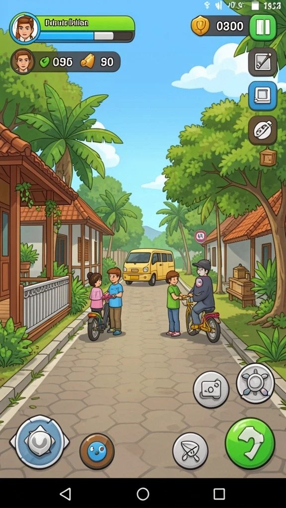 spinharta - Tampilkan karakter utama dalam aksi menggali harta karun.